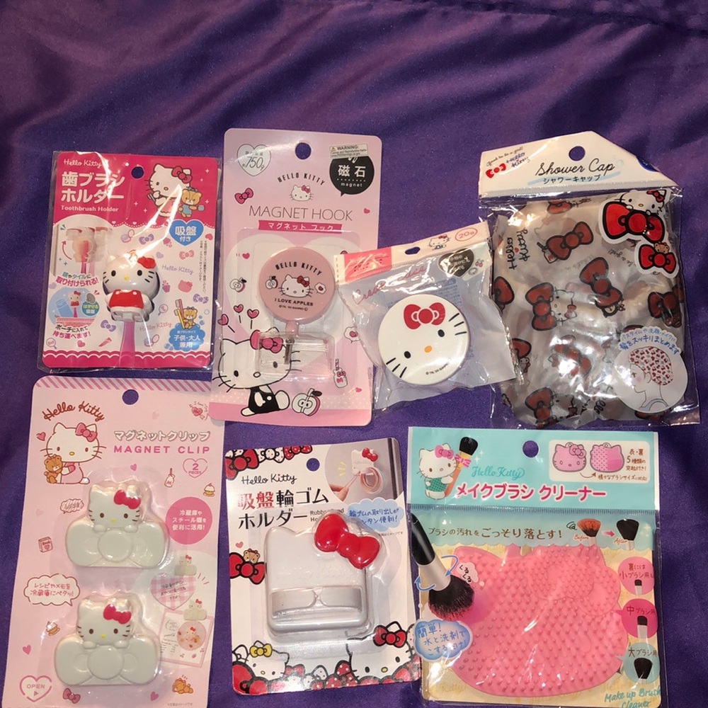 Hello Kitty Lot~7pc All Brand New~Dasio